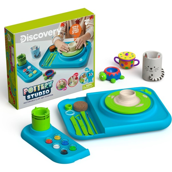 Discovery Toy - Pottery Wheel for Kids Studio - 1306020770-T