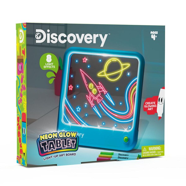 Discovery Toy Drawing Light Board Neon Designer - 1306020820-T