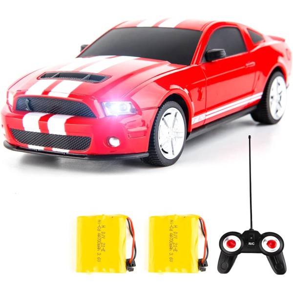 Remote Control 1/24 Ford Mustang Shelby GT500 RC Model Car - 27050-T