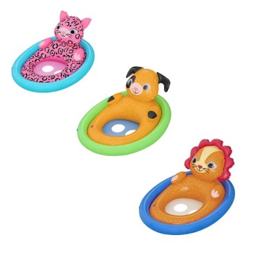 Bestway Lil Animal Baby Boat, Assorted 76cm x 55cm - 34180