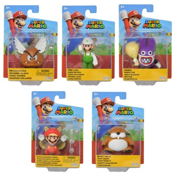 Nintendo 2.5" Fig Wave #48, Assorted 5 - 42319-T