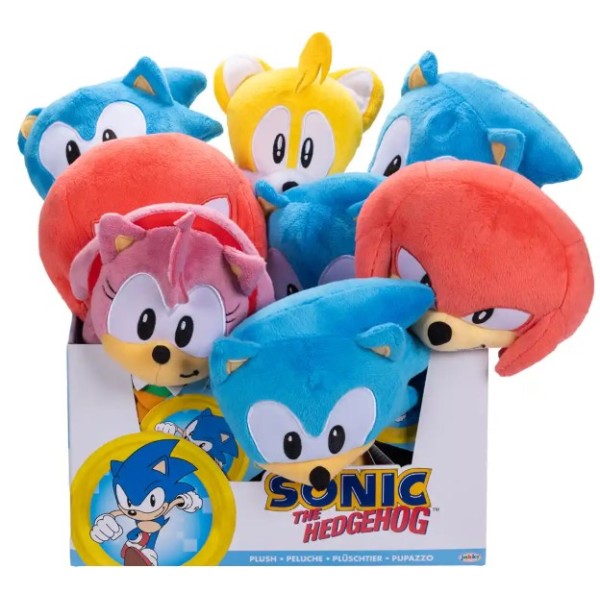 Sonic Basic Plush 9" Toy Wave #11, Assorted - 42322-T
