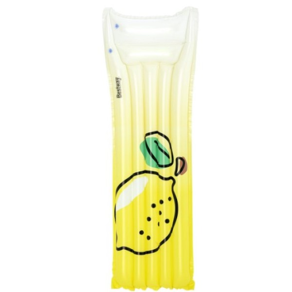 Bestway 1.83m x 69cm Fresh Squeezed Lemon Floating Mat - 44122