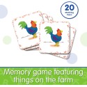 The Learning Journey My First Memory Game - Farm Memory - 52686-T