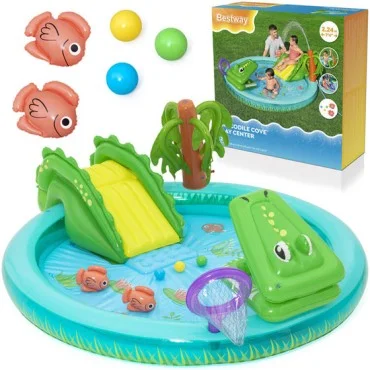 Bestway Crocodile Cove Play Center 2.24m x 1.81m x 72cm - 53166