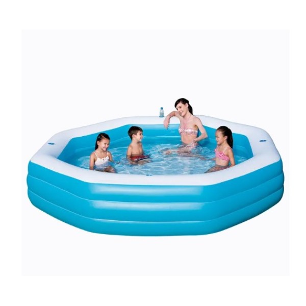 Bestway 120"x23" Deluxe Octagon Pool - 54023