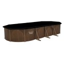 Bestway 7.32m x 3.66m x 1.32m Oval Pool Set - 561CW