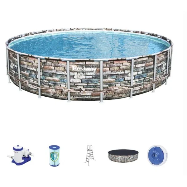Bestway Power Steel Pool Set 6.71m x 1.32m - 56889