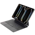 SIA MagKeyboard Magnetic Keyboard 6 lines layout for iPad Pro 13 Inch 2024 with Pencil Holder, Black AR/ENG - SIMGKB13M4