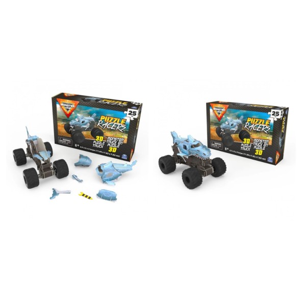 Spinmaster Puzzle Monster Jam 3D Truck, Assorted - 6064170-T