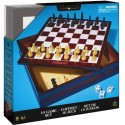 Spin Master Class Family Chess Play Set 10 Games, Blue - 6065366-T