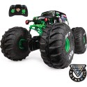 Monster Jam, Mega Grave Digger All-Terrain Remote Control Monster Truck with Lights, 1:6 Scale - 6066963-T