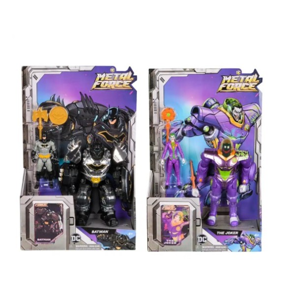 DC Metal Force Fig 6” Armor Attack, Assorted - 6070887-T