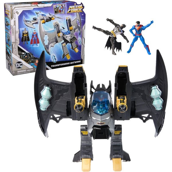 DC Metal Force Transforming Batwing Playset - 6070889-T