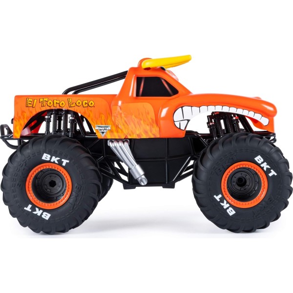 Monster Jam, El Toro Loco Remote Control Monster Truck, 1:15 Scale - 6072060-T