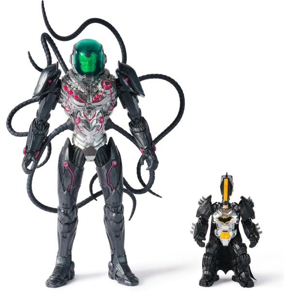DC Comics, Metal Force Brainiac vs. Batman Action Figure Pack - 6072737-T
