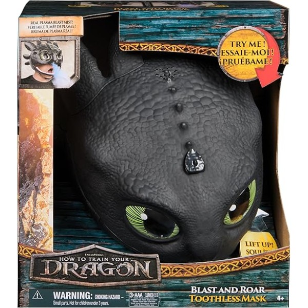 Spin Master How to Train Your Dragon Blast & Roar Toothless Mask - 6072832-T