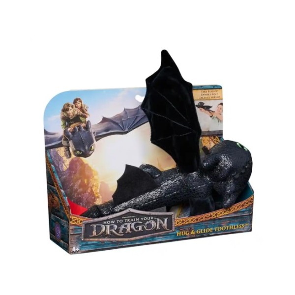 HTTY Dragon Movie Feature Plush 12" Toothless - 6072913-T