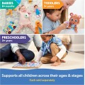 Ms. Rachel Zoo Song Finger Puppet Set - 6072990-T
