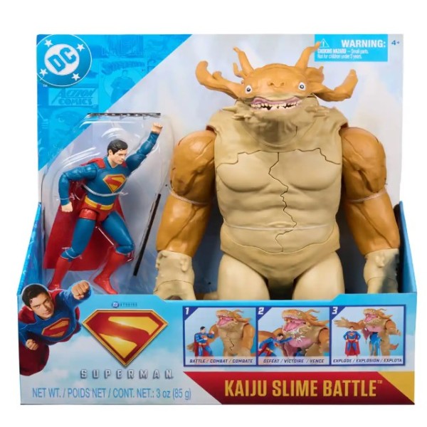 DC Superman Movie Fig 6" Superman-Kaiju Battle Pack - 6073195-T