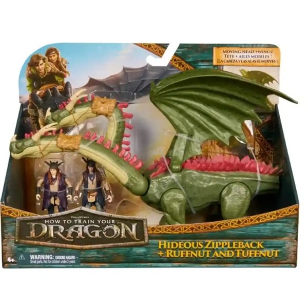 Spin Master How to Train Your Dragon 4 Hideous Toy - 6074244-T