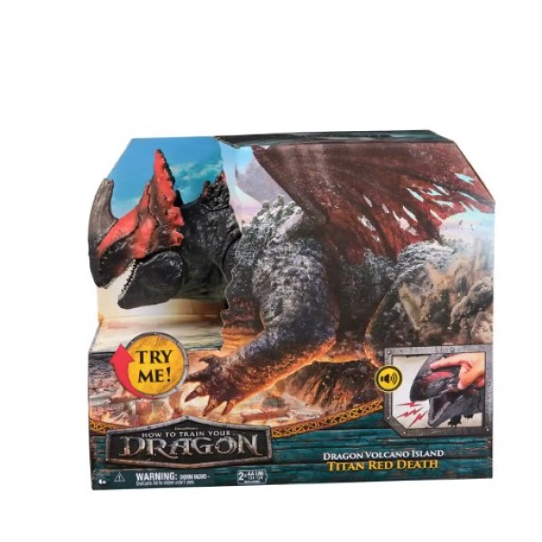How To Train Your Dragon Titan Red Death Figure - 6074246-T