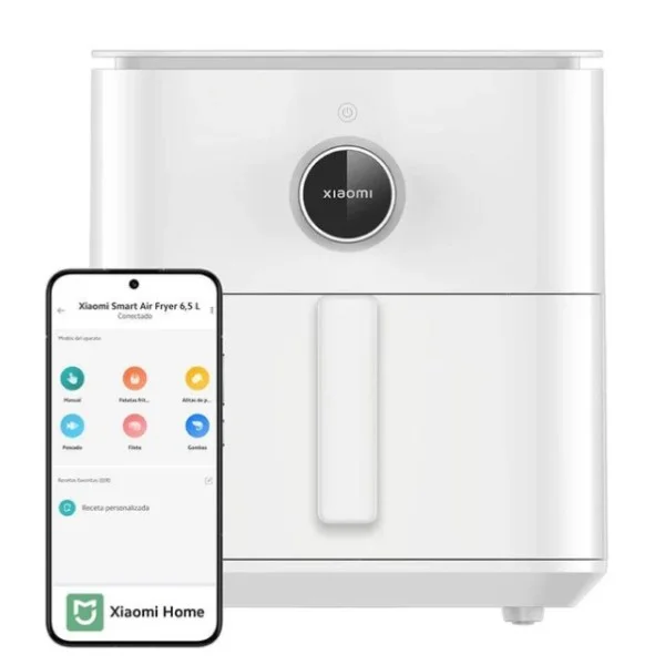 Xiaomi 6.5 Liter, 1800Watts Smart Air Fryer, White - BHR7358EU