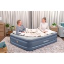 Bestway 2.03m x 1.52m x 51cm Tritech Air Mattress Queen Built-in AC Pump - 6713I