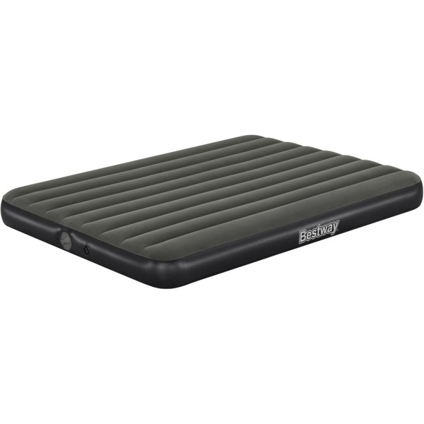 Bestway 2.03m x 1.52m x 25cm Tritech Air Mattress Queen Built-in Rechargeable Pump - 6716S
