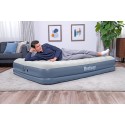 Bestway 2.03m x 1.52m x 36cm Tritech Air Mattress Queen Built-in Rechargeable Pump - 6716T