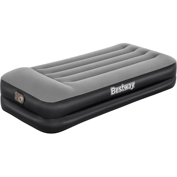 Bestway 1.91m x 97cm x 46cm Tritech Air Mattress Twin Built-in AC pump - 67401