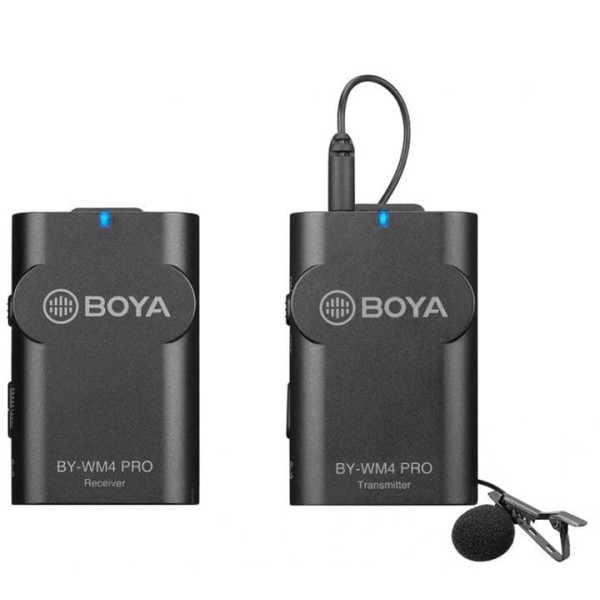 Boya Dual Channel 2.4GHZ Wireless Studio Condenser Microphone - BY-WM4 Pro
