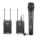 Boya Dual Channel Wireless Mic Kit With BY-WHM8 Handheld and Receiver - BY-WM8 PRO-K4