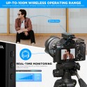 Boya Wireless Lavalier OLED Display 2.4GHz Wireless Microphone - BY-XM6-K1