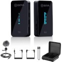 Boya Wireless Lavalier OLED Display 2.4GHz Wireless Microphone - BY-XM6-K1