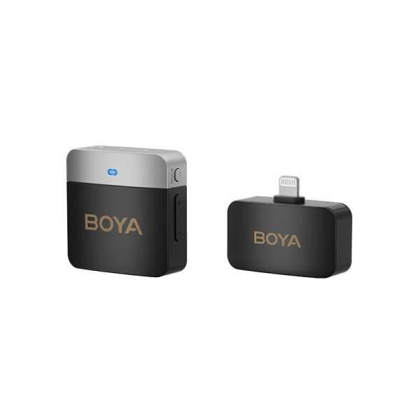 Boya 2.4GHz Dual-Channel Wireless Microphone Lightning Port - BY-M1V5