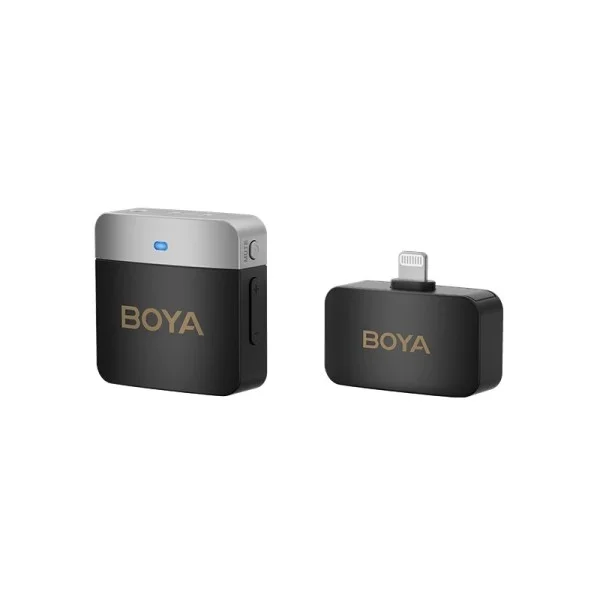 Boya 2.4GHz Dual-Channel Wireless Microphone Lightning Port - BY-M1V5