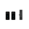 Boya 2.4GHz Dual-Channel Wireless Microphone System - BY-XM6-S4