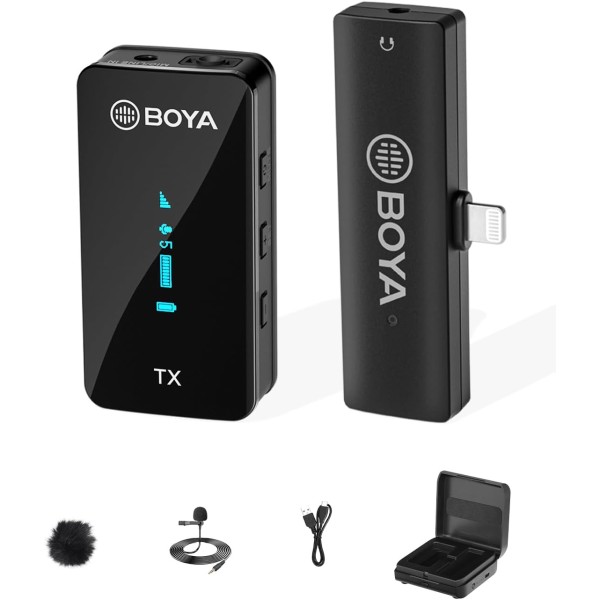 Boya Wireless Lavalier Microphone - BY-XM6-K3