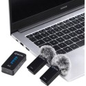Boya Mini Wireless Microphone 1+2, Dual-channel 2.4GHz, Black - BY-XM6-S2 Mini