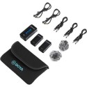 Boya Mini Wireless Microphone 1+2, Dual-channel 2.4GHz, Black - BY-XM6-S2 Mini