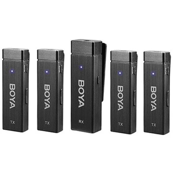 Boya Ultracompact Wireless Microphone System - BY-W4