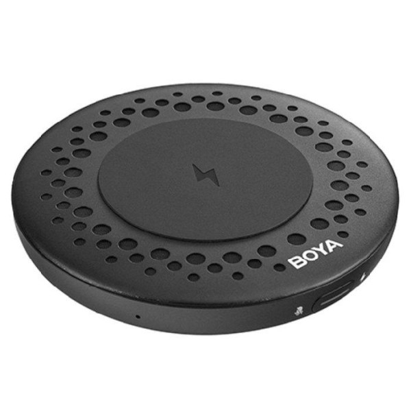 Boya USB Microphone and Wireless Charging Sector, Black - BY-BLOBBY