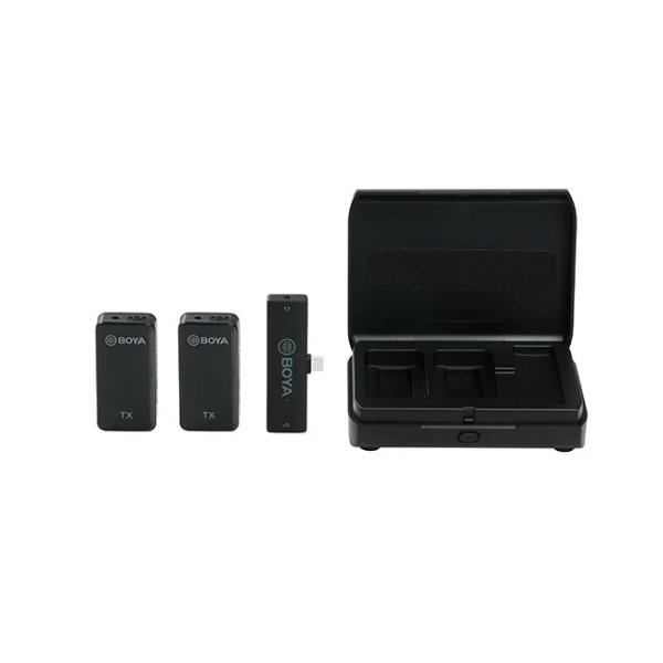 Boya Ultracompact 2.4GHz Dual-Channel Wireless Microphone System - BY-XM6-K5