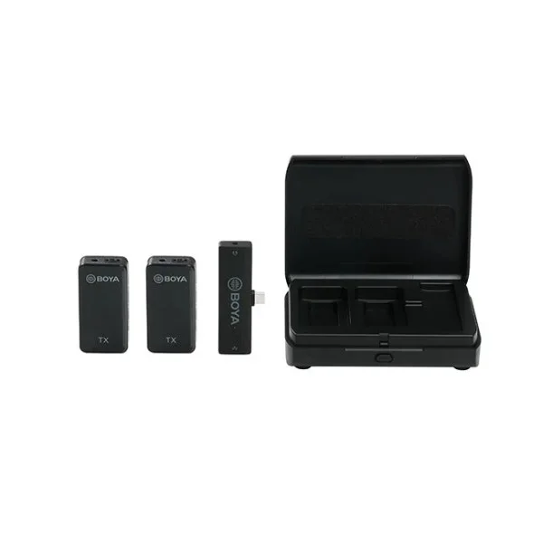Boya Ultracompact 2.4GHz Dual-Channel Wireless Microphone System - BY-XM6-K5
