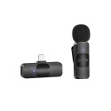 Boya Ultracompact 2.4GHz Wireless Microphone, Lightning Port, Black - BY-V1