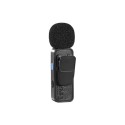 Boya Ultracompact 2.4GHz Wireless Microphone, USB-C Port, Black - BY-V10