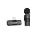 Boya Ultracompact 2.4GHz Wireless Microphone, USB-C Port, Black - BY-V10