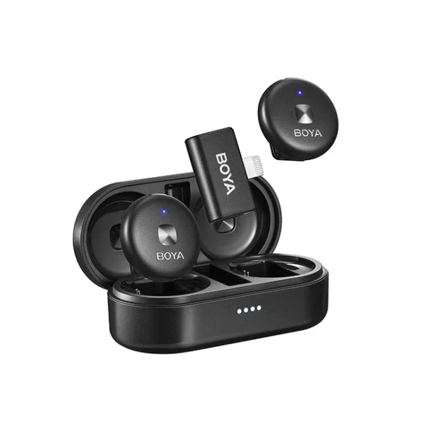 Boya Dual-Channel Stylish Wireless Microphone - Omic-D