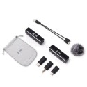 Boya Link A1 All in One Wireless Microphone System, Black - BOYALINK-A1